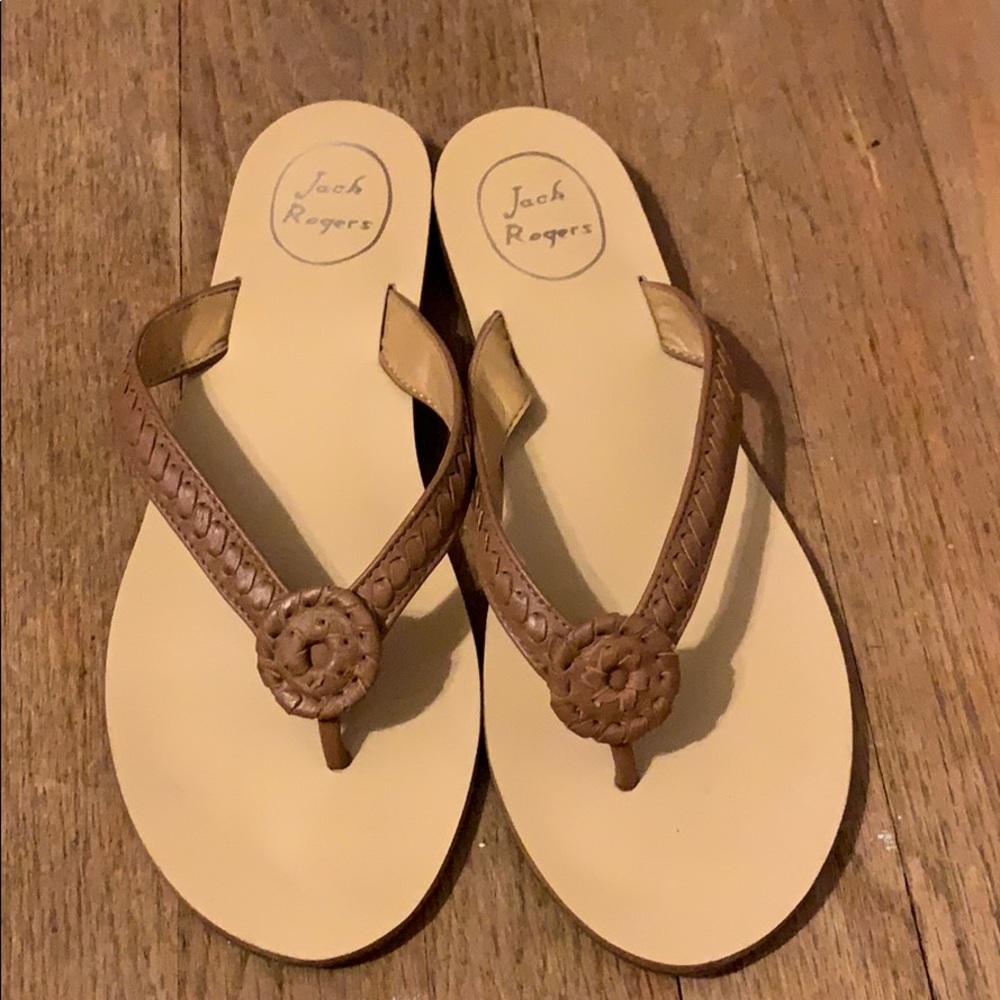 Jack Rodger flip flops